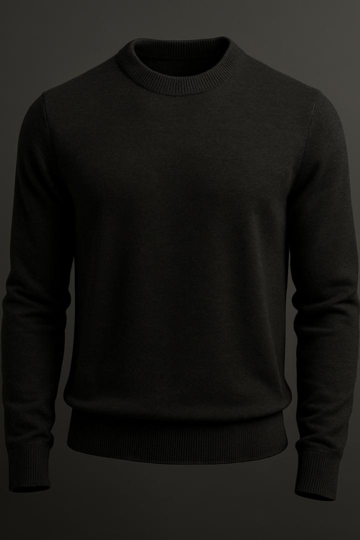 Pull noir en cashemere Klarkifou