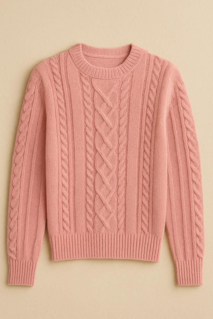Pull beige en cashemire Klarkifou